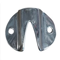 MORDEDOR DE INOX CURVO EM P
