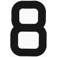 NUMERAL 8 PRETO 23,5 OPTIPARTS