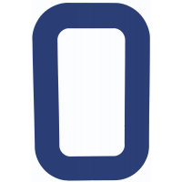 NUMERAL 0 AZUL 23,5 OPTIPARTS