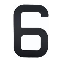 NUMERAL 6 PRETO 30,5 OPTIPARTS ILCA